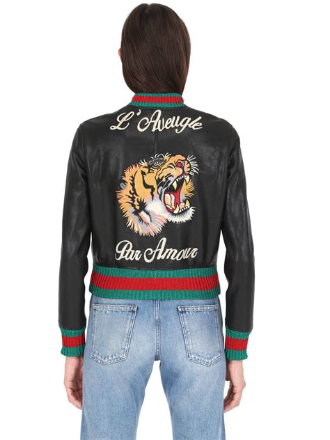 free gucci bomber jacket|Gucci bomber jacket tiger.